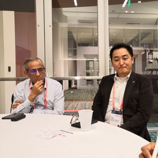 Suchit Jain, VP of Strategy & Business Development Dassault Systemes, dan Brian Sung, Vice President Asia Pacific South Dassault Systèmes. Foto: Bianda Ludwianto/kumparan