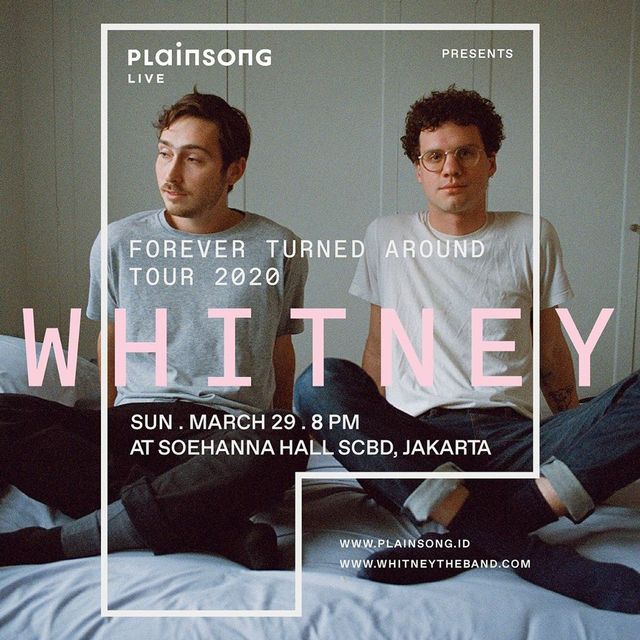 Whitney konser di Jakarta dok Instagram @plainsonglive_