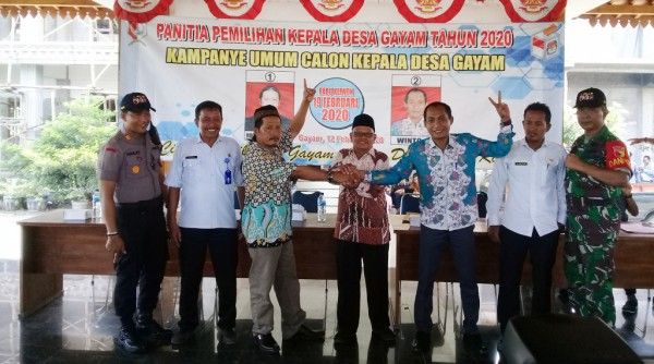 Kampanye Pilkades di Blok Cepu : Pilkades Gayam Jadi Barometer