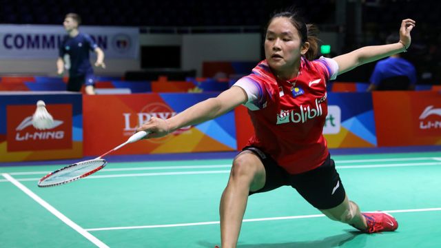 Ruselli Hartawan di Kejuaraan Bulu Tangkis Beregu Asia 2020. Foto: Aditia Rizki Nugraha/kumparan