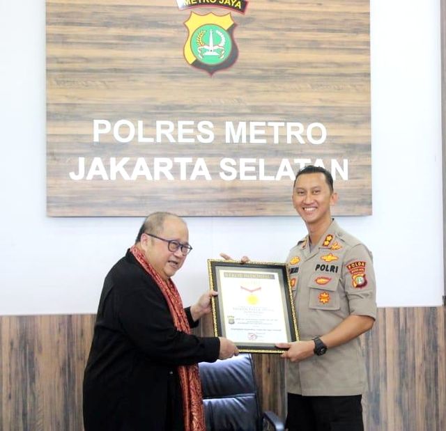 PTR- MURI Jaya Suprana Mantan Kasat Reskrim Polres Jaksel