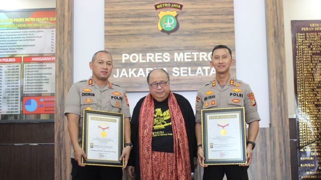 MURI Jaya Suprana Mantan Kasat Reskrim Polres Jaksel