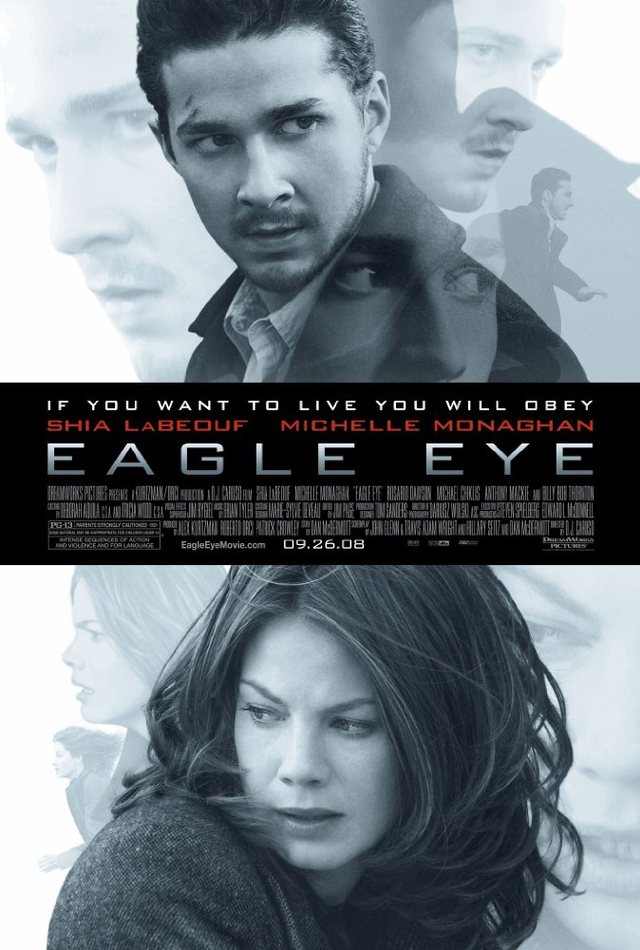 Poster film Eagle Eye. Dok; IMDb