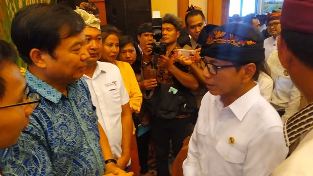 Konsul Jenderal Republik Rakyat China (Konjen RRC) di Denpasar, Gou Haodong bertemu Wishnutama - ACH