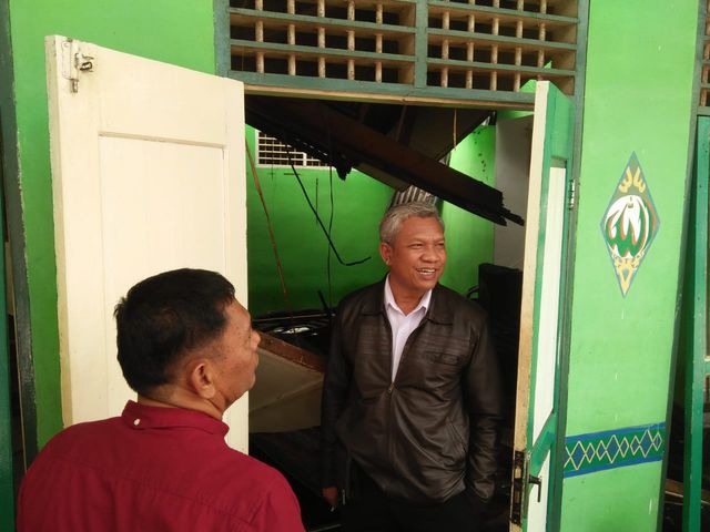 Direktur Keamanan Ketertiban Ditjen PAS Tejo Harwanto meninjau kondisi Rutan Kelas IIB Kabanjahe. (Foto: Kemenkumham)
