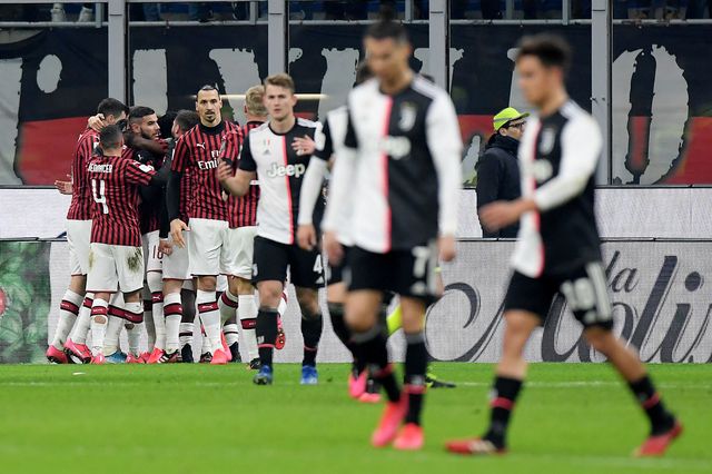 Cristiano Ronaldo Juventus vs Milan