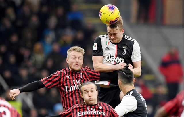 Cristiano Ronaldo Juventus vs Milan