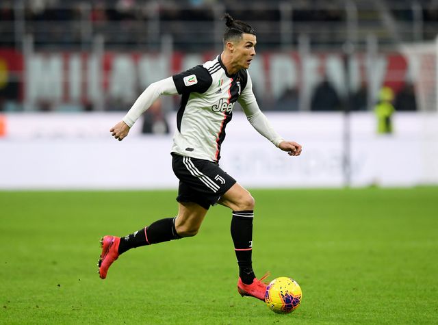 Cristiano Ronaldo Juventus vs Milan