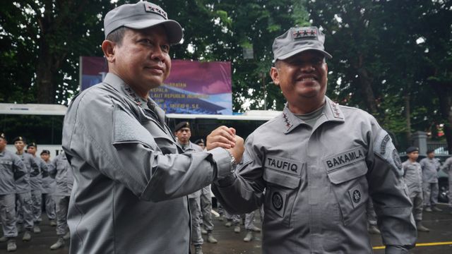 Sertijab Kepala Bakamla RI