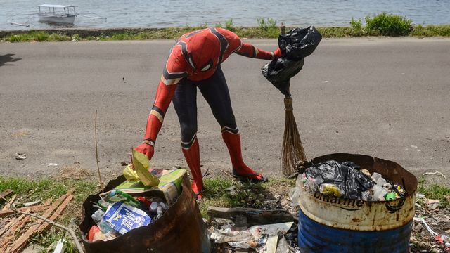 Spiderman dari pare-pare