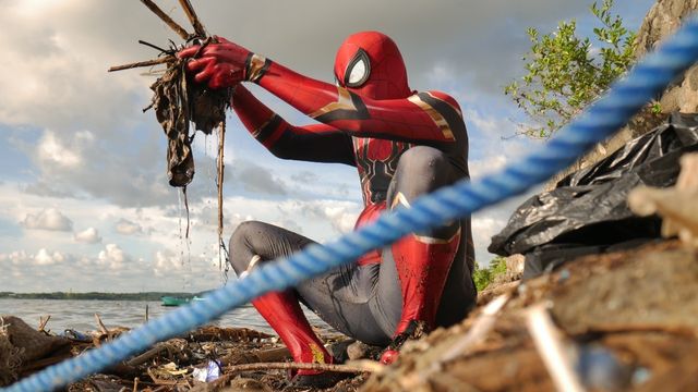 Spiderman dari pare-pare