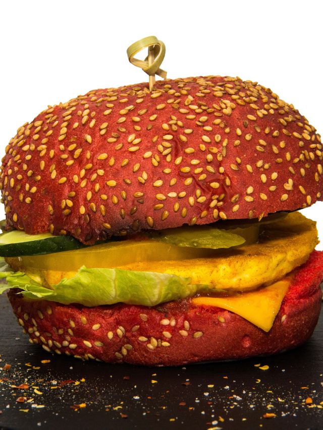 Ilustrasi burger tempe. Foto: Shutter Stock