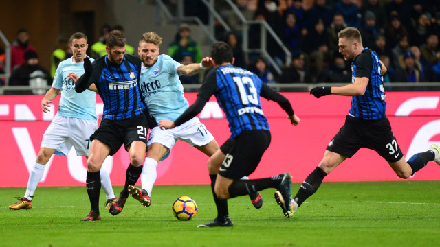 Inter Milan vs Lazio (Foto: REUTERS/Massimo Pinca)