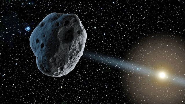 Foto: Sebuah Asteroid yang Melayang di Ruang Angkasa