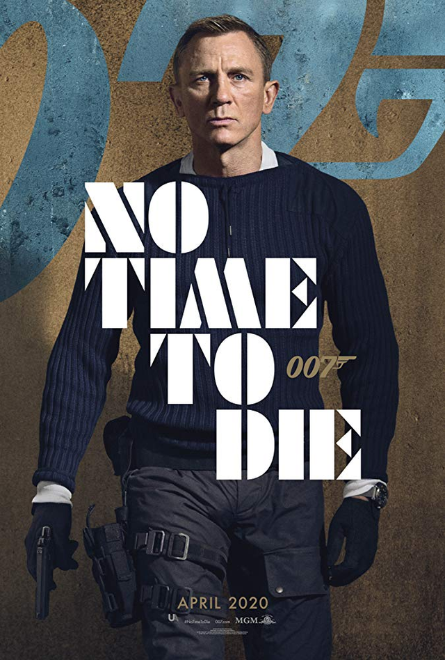 Poster film James Bond No Time To Die. Dok: IMDb