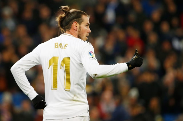 Gareth Bale mendapat cemoohan. Foto: REUTERS/Javier Barbancho