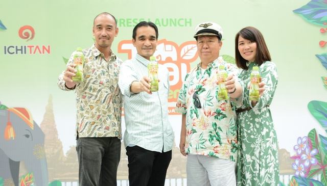 Konferensi pers peluncuran Ichitan Thai Milk Green Tea. Foto: Dok. Ichitan