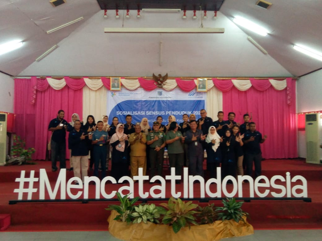Semua pihak sukseskan SP2020 di Kota Sorong, foto : Yanti