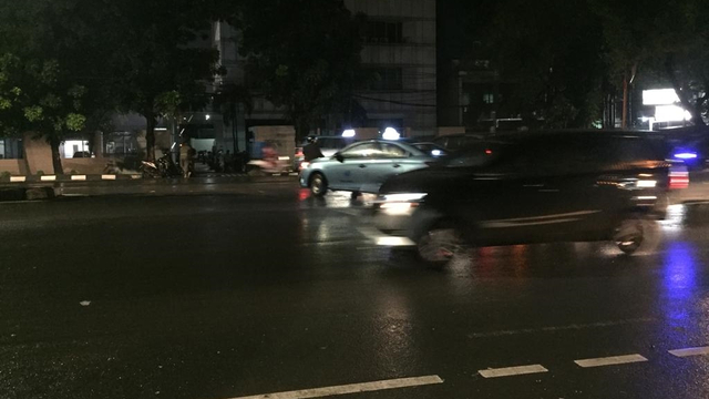 Lokasi bentrokan antara massa debt collector dengan ojol