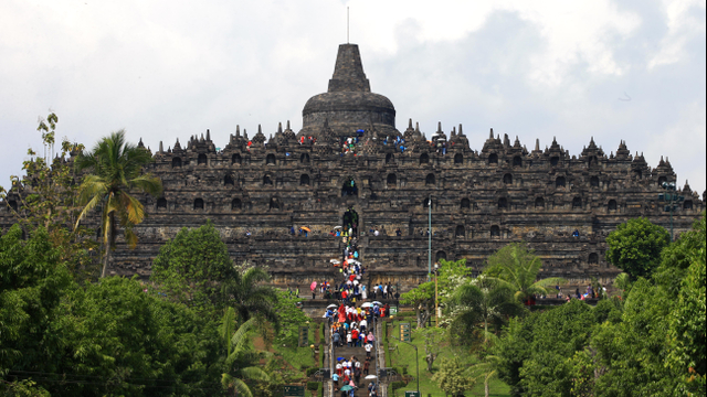 Candi Borobudur.