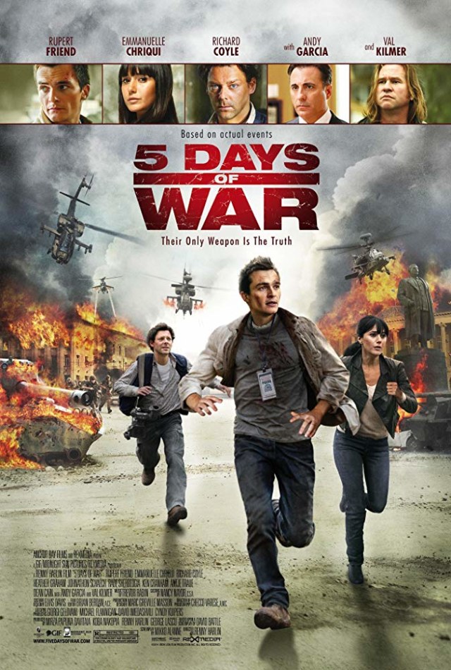 Poster Film 5 Days of War. Dok: IMDb