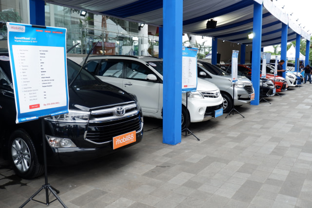 Mobil bekas Toyota di Astra Auto Fest 2020 Foto: Aditya Pratama Niagara/kumparan