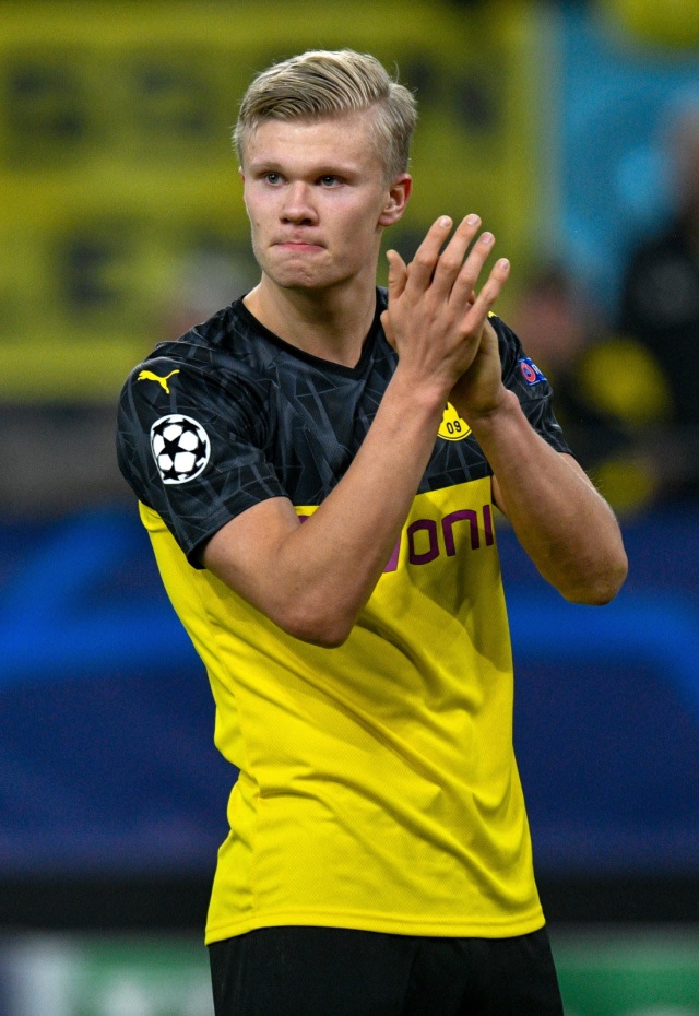 Pemain Borussia Dortmund, Erling Haaland. Foto: AFP/Ina Fassbender
