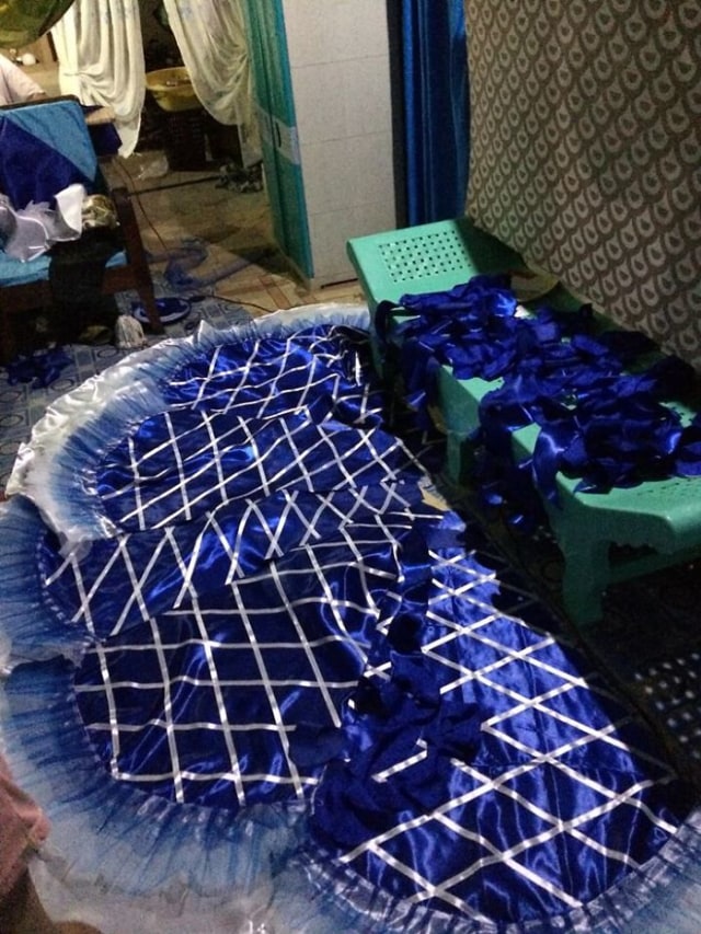 Kakak di Filipina Buatkan Gaun Prom Night untuk Sang Adik karena Tak Mampu Sewa (128610)