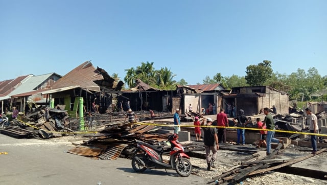 Kebakaran di Aceh Singkil. Dok. BPBD Aceh Singkil 