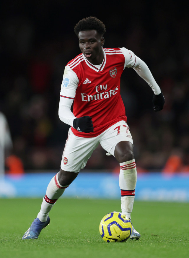 Bukayo Saka, wonderkid Arsenal. Foto: REUTERS/Eddie Keogh 