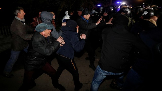 Kerusuhan di Ukraina akibat Evakuasi dari China
