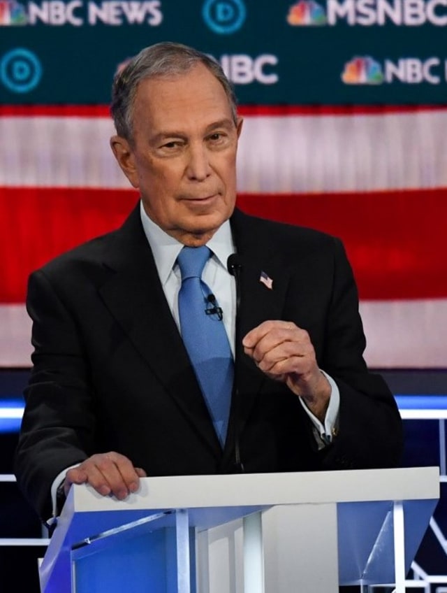Mike Bloomberg, Kandidat Capres dari Partai Demokrat AS  Foto: AFP/Mark Ralston