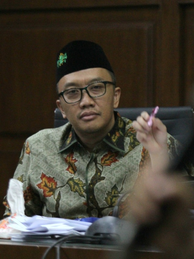 Eks Menpora Imam Nahrawi menjalani sidang lanjutan di Pengadilan Tipikor, Jakarta, Jumat (21/2).  Foto: Nugroho Sejati/kumparan