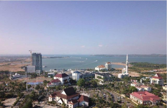 Kawasan Batam Centre difoto dari udara. (Foto: Batamnews)