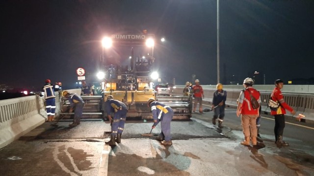 Ada Perbaikan Jalan di Tol Layang Cikampek, Waspada Macet (29316)