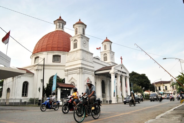 Ilustrasi kota lama Semarang  Foto: Shutter Stock 