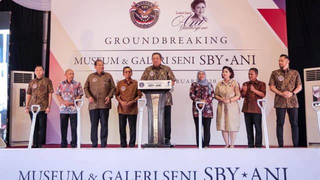 Groundbreaking Museum dan Galeri Seni SBY-AN