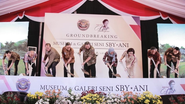 Groundbreaking Museum dan Galeri Seni SBY-AN
