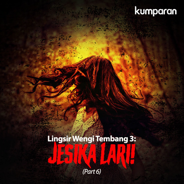 Ilustrasi cerita horor Lingsir Wengi Tembang 3. (Foto: Argy/kumparan)