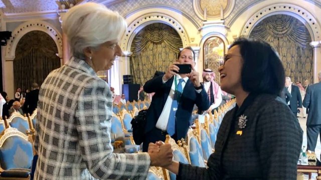 Sri Mulyani di KTT G20 di Riyadh