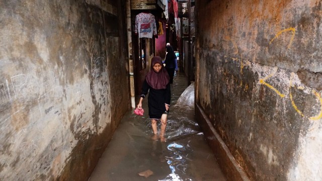 Banjir di Jakarta - Foto: Jamal Ramadhan/kumparan