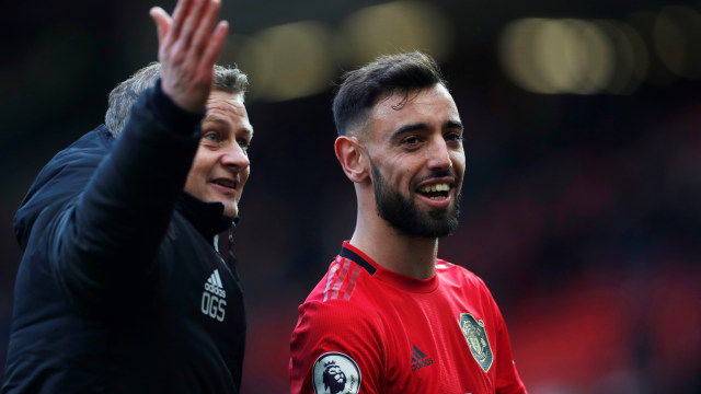 Bruno Fernandes, Manchester United, (COVER)