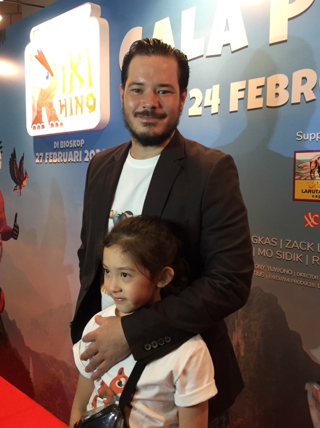 Zack Lee dan Mikhaela Lee di konferensi pers Screening Film Riki Rhino, Jakarta, Senin (24/2). Foto: Sarah Yulianti Purnama/kumparan