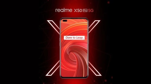 Smartphone Realme x50 5G Pro. Foto: Realme