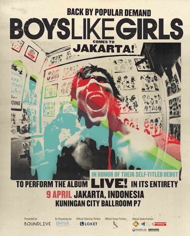 Boys Like Girls konser di Jakarta dok Instagram @soundlive.id