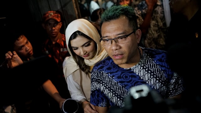 Musisi Anang Hermansyah bersama istrinya Ashanty. Foto: Dok. Ronny