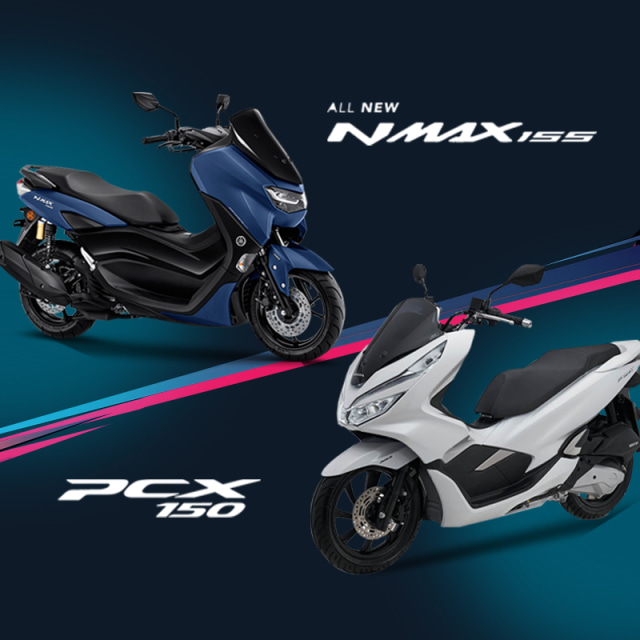 Komparasi Yamaha NMax dan Honda PCX 150 Foto: Argy Pradipta/kumparan