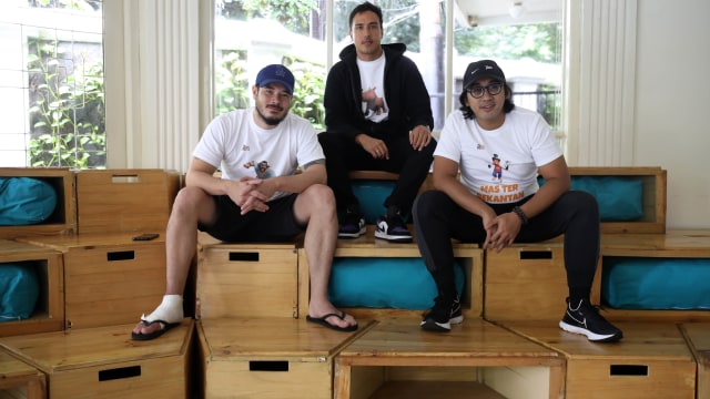 Foto: Hamish Daud, Dimas Danang, dan Zack Lee Bicara soal Riki Rhino di kumparan (86790)