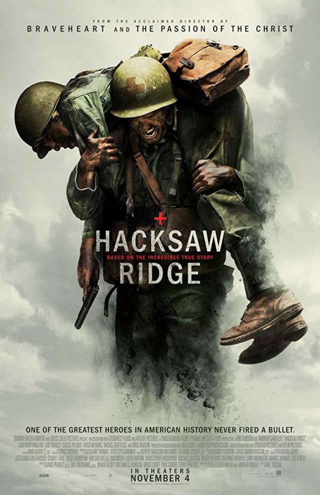 Poster Film Hacksaw Ridge. Dok: IMDb