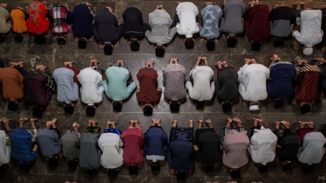 Waktu Shalat di bulan maret
